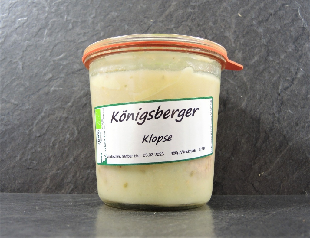 Königsberger Klopse im Weckglas